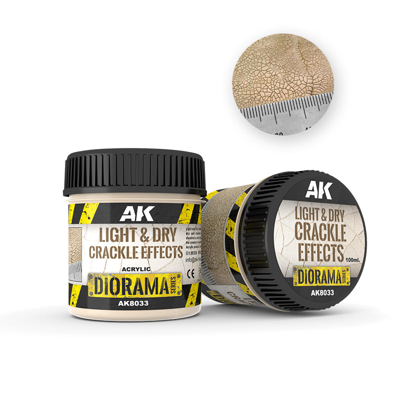 AK Interactive - Light & Dry Crackle Effects | Boutique FDB