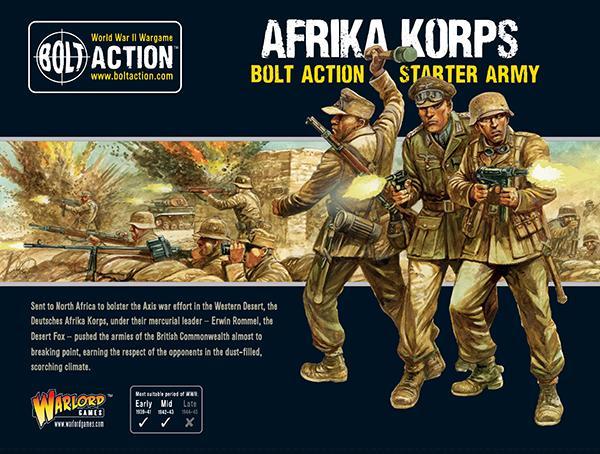 BOLT ACTION: AFRIKA KORPS - STARTER ARMY | Boutique FDB