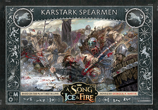 A Song of Ice and Fire : House Stark : Karstark Spearmen | Boutique FDB