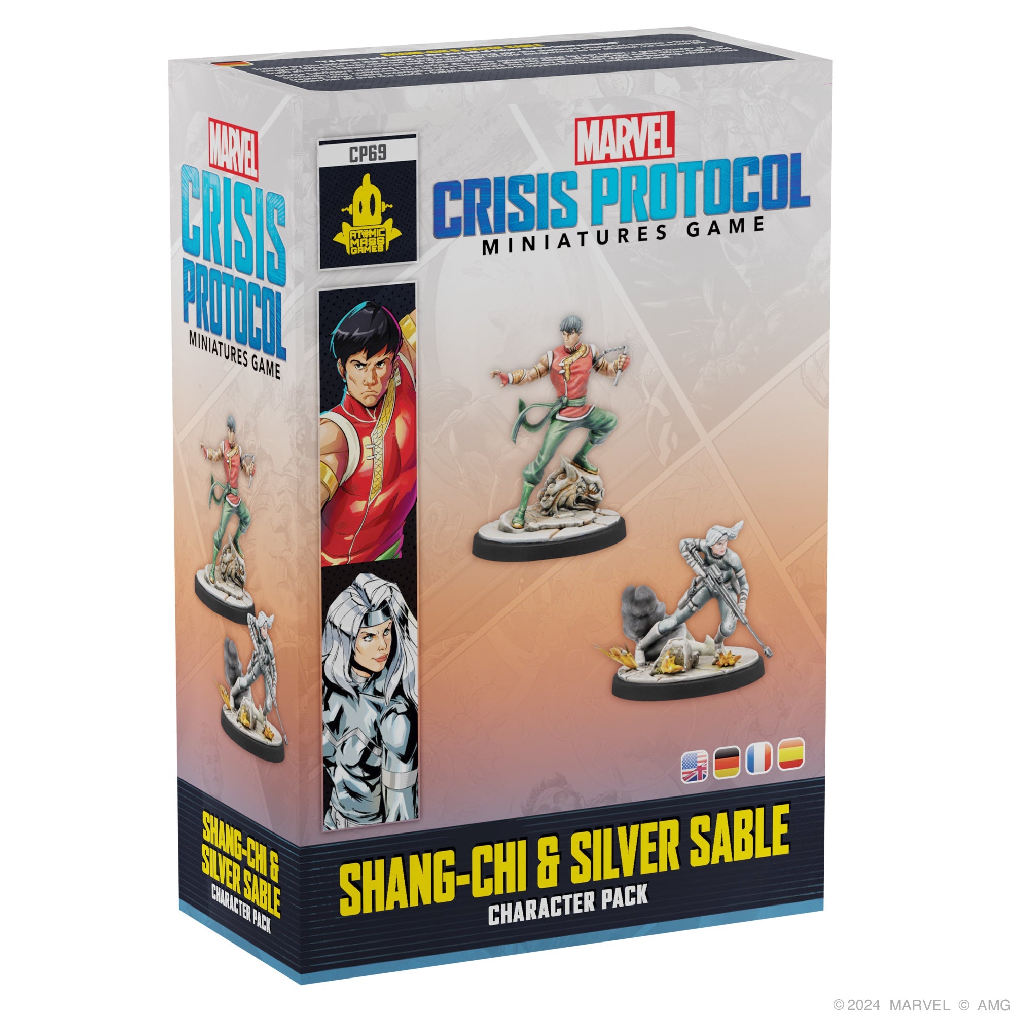 Marvel Crisis Protocol : SHANG-CHI AND SILVER SABLE | Boutique FDB