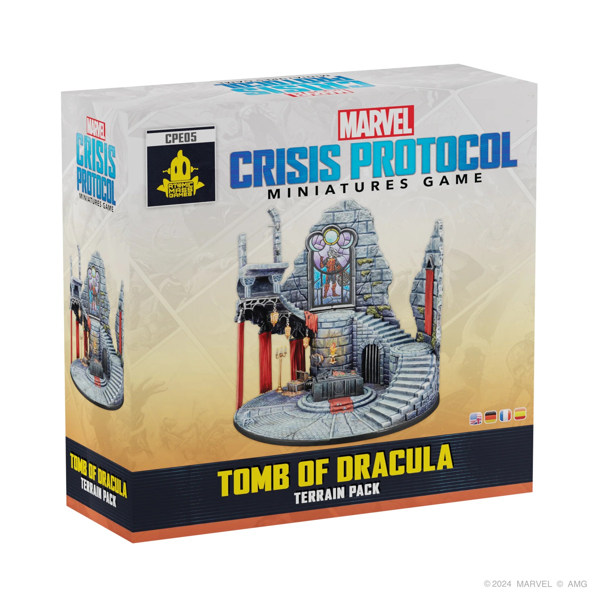 Marvel Crisis Protocol : Tomb of Dracula Terrain Pack | Boutique FDB