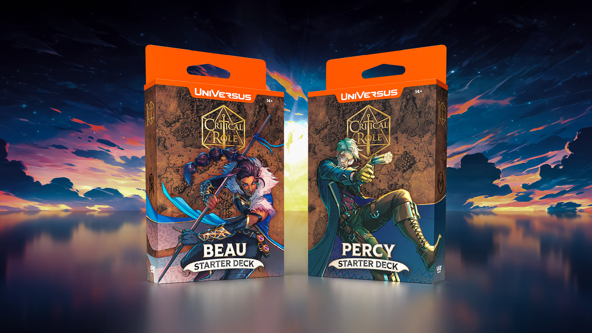 UNIVERSUS - Critical Role: Heroes of Exandrian Starter deck: Percy | Boutique FDB