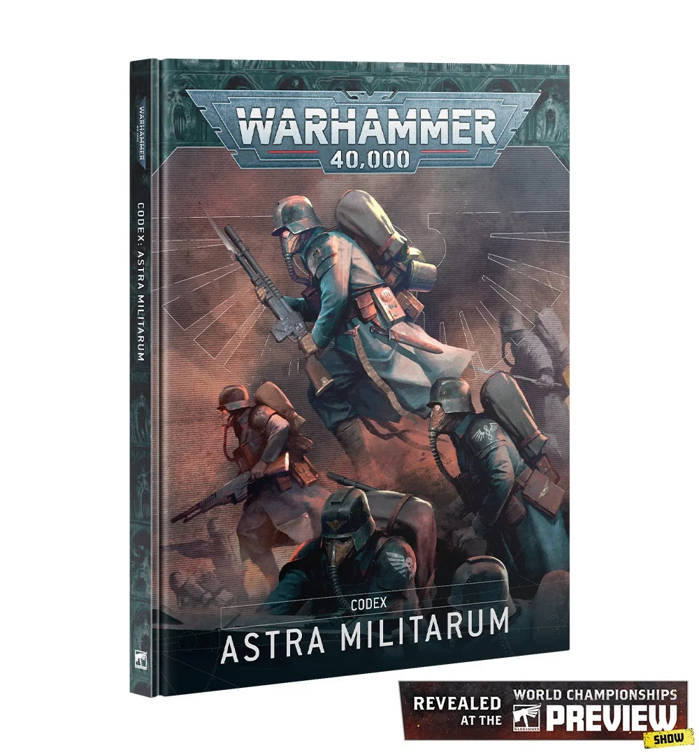 Warhammer 40K : Codex - Astra Militarum (10th Edition- Pre-order ) | Boutique FDB