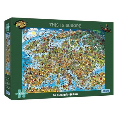 Puzzle - This Is Europe | Boutique FDB