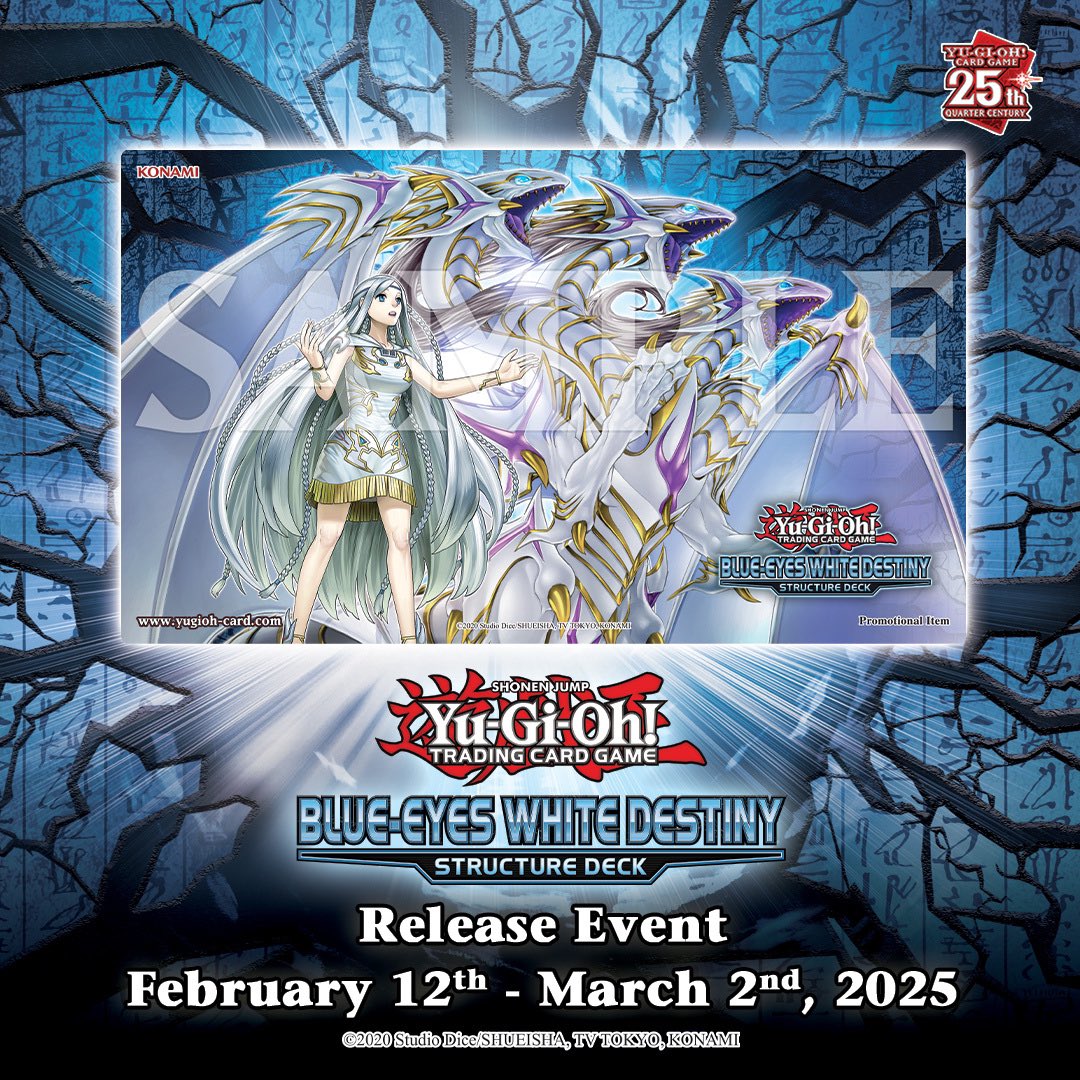 Yugioh - Blue-eyes White Destiny - Release Event 23 Fev 2025 | Boutique FDB