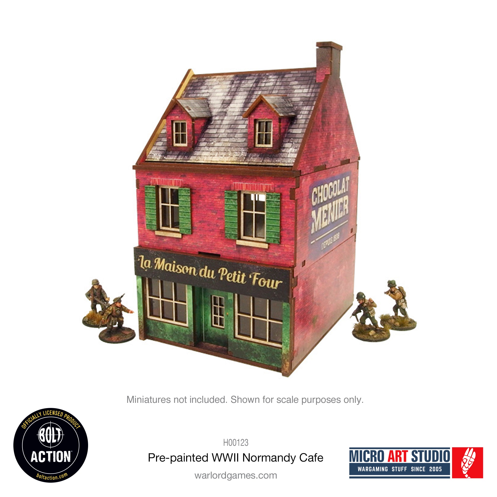 Bolt Action : WW2 Normandy Café Terrain | Boutique FDB