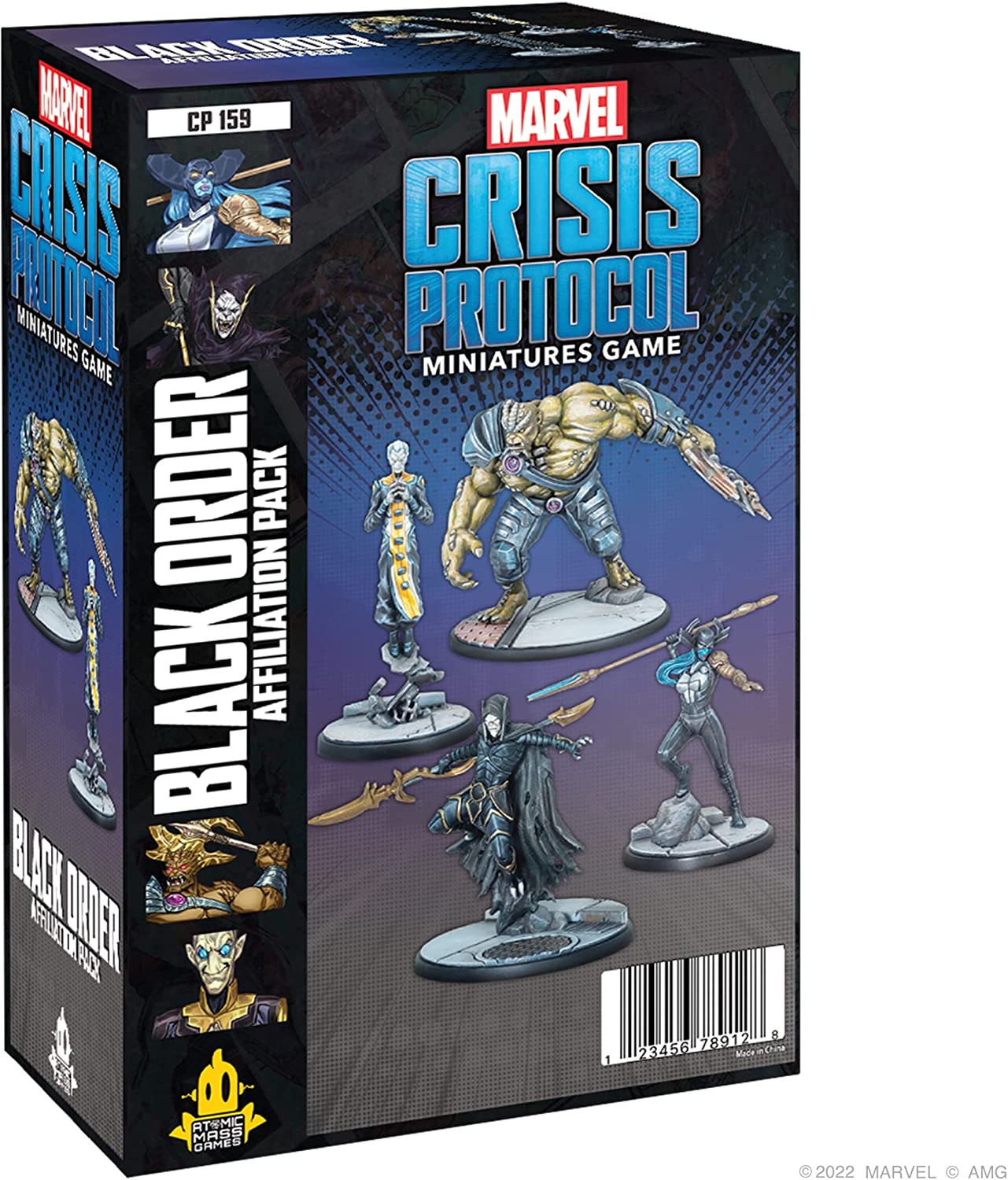 Marvel Crisis Protocol: Black Order Affiliation Pack | Boutique FDB