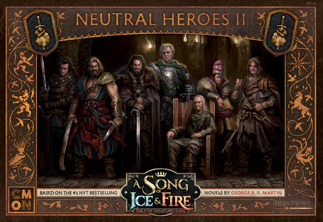 A Song of Ice and Fire : Neutral : Neutral Heroes 2 | Boutique FDB