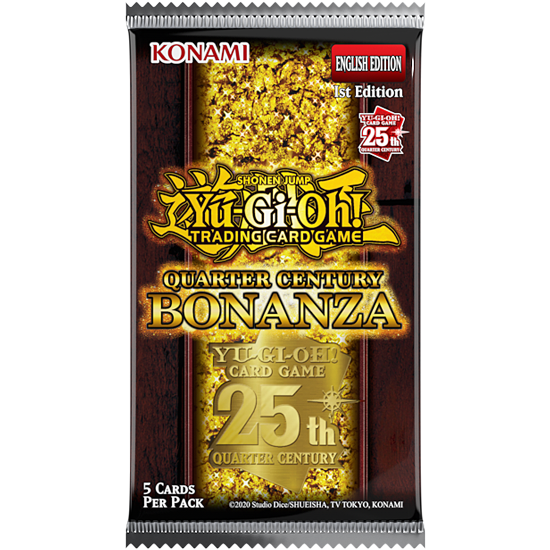 Yugioh Quarter century Bonanza booster pack | Boutique FDB