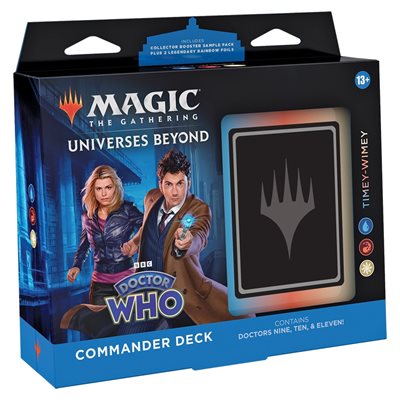 MTG : Dr Who - Commander Deck - Timey-Wimey | Boutique FDB