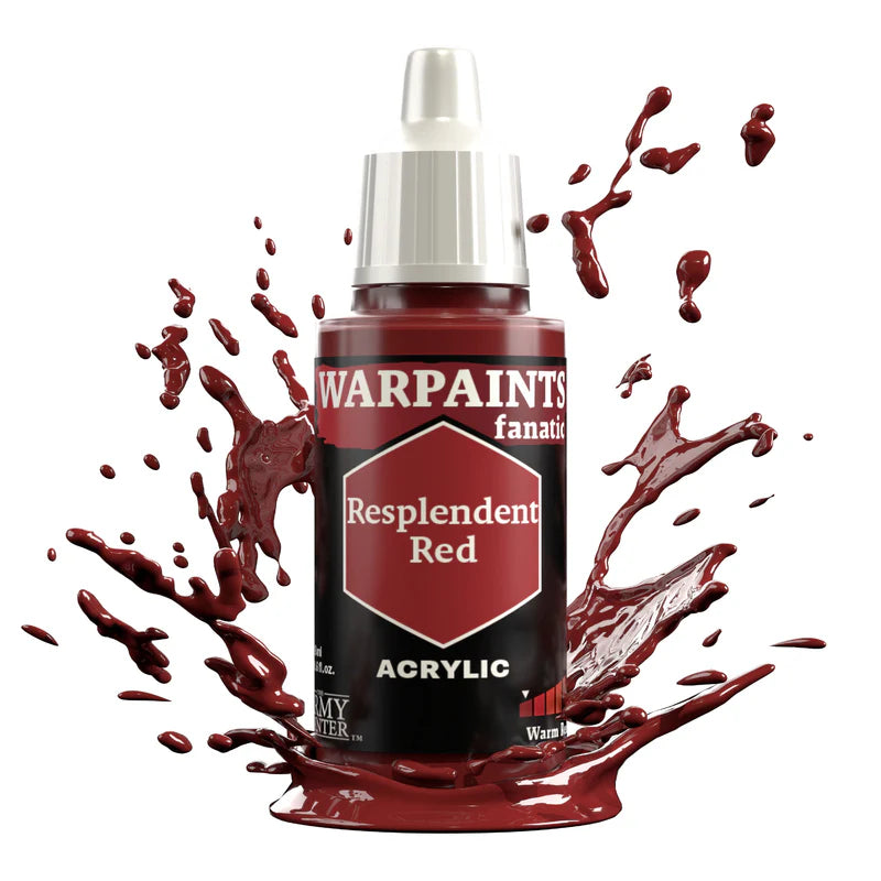 ARMY PAINTER: WARPAINTS FANATIC ACRYLIC - RESPLENDENT RED | Boutique FDB