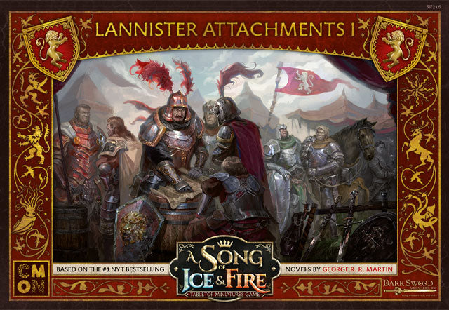 A Song of Ice and Fire : House Lannister : Lannister Attachments 1 | Boutique FDB