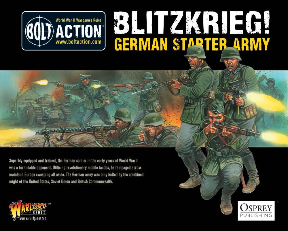 BOLT ACTION: BLITZKRIEG! GERMAN - STARTER ARMY | Boutique FDB