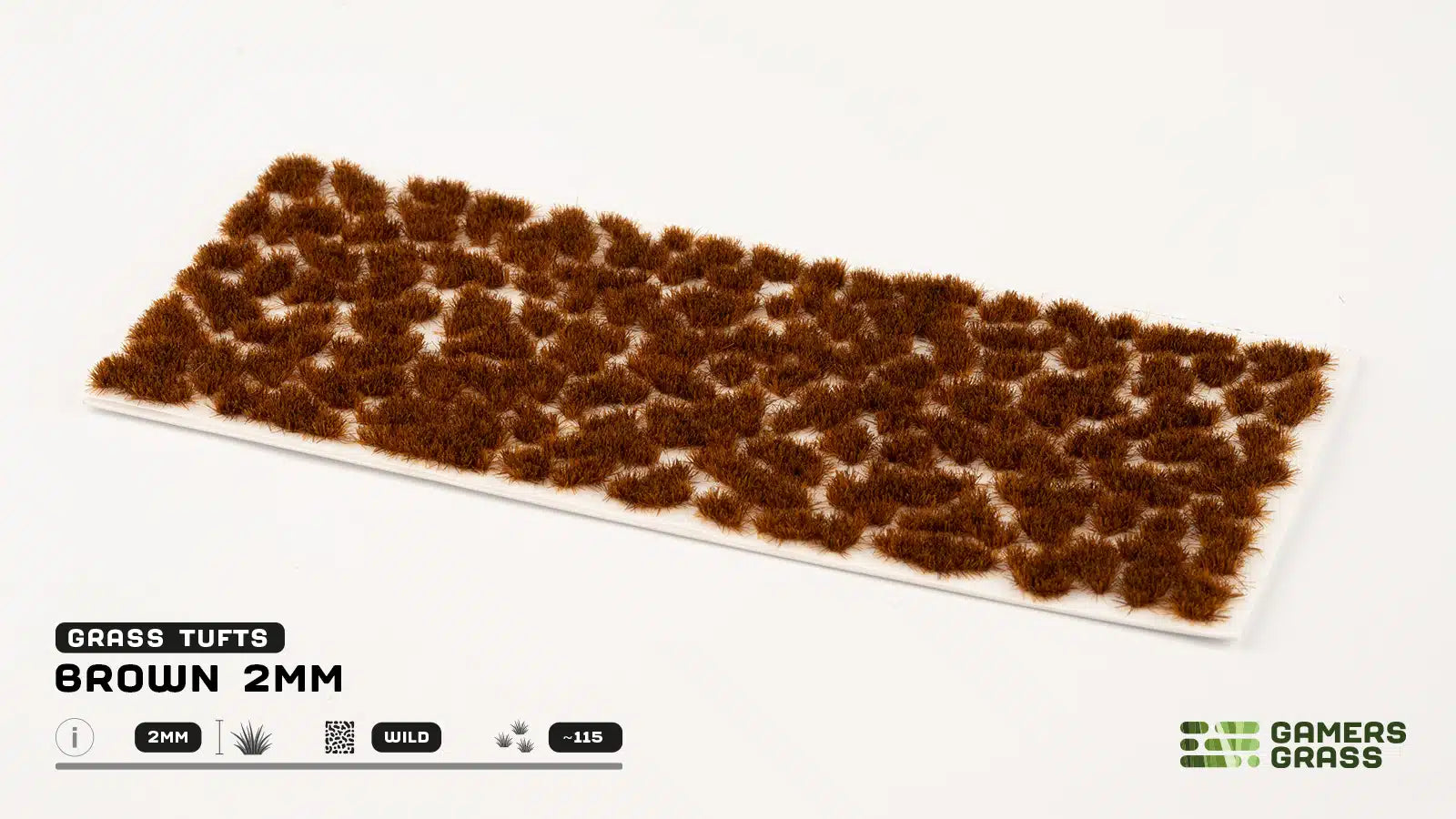 GAMERSGRASS: BROWN - WILD TUFTS - 2MM | Boutique FDB