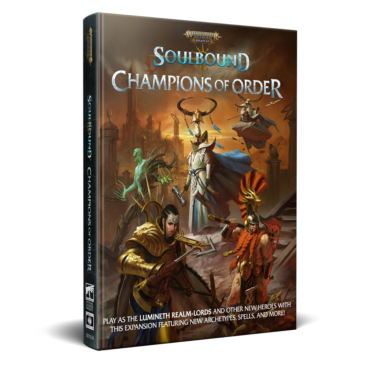 Warhammer Age of Sigmar Roleplay: Soulbound - Champions of Order (Book) | Boutique FDB