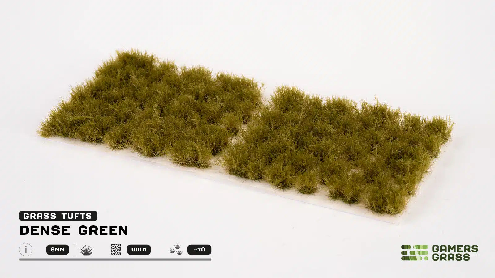 GAMERSGRASS: DENSE GREEN - WILD TUFTS - 6MM | Boutique FDB