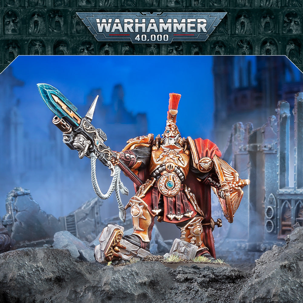 WARHAMMER 40K : ADEPTUS CUSTODES : Shield Captain | Boutique FDB