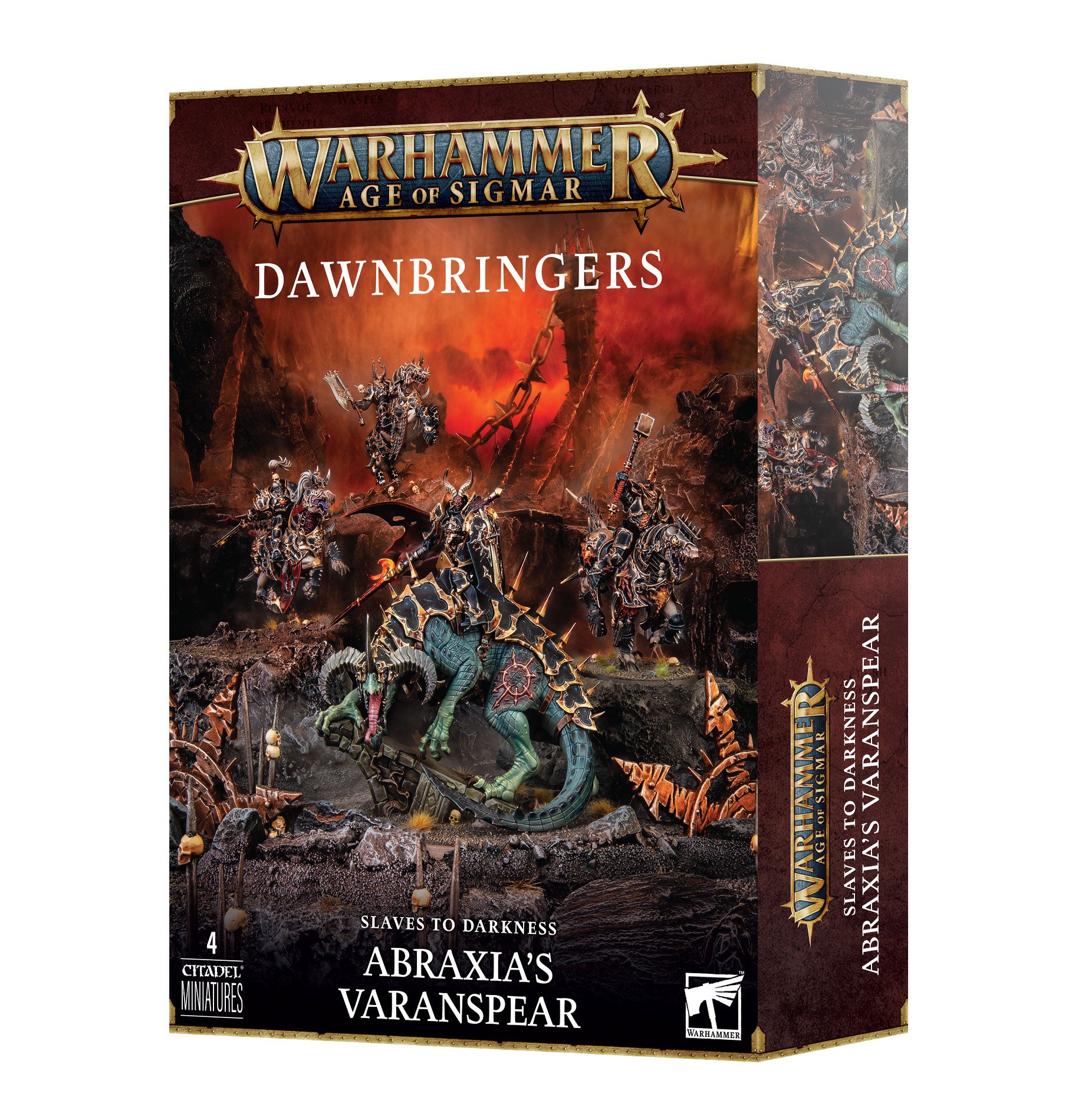 Warhammer : Age of Sigmar : Dawnbringers : Slaves to Darkness : Abraxia's Varanspear | Boutique FDB