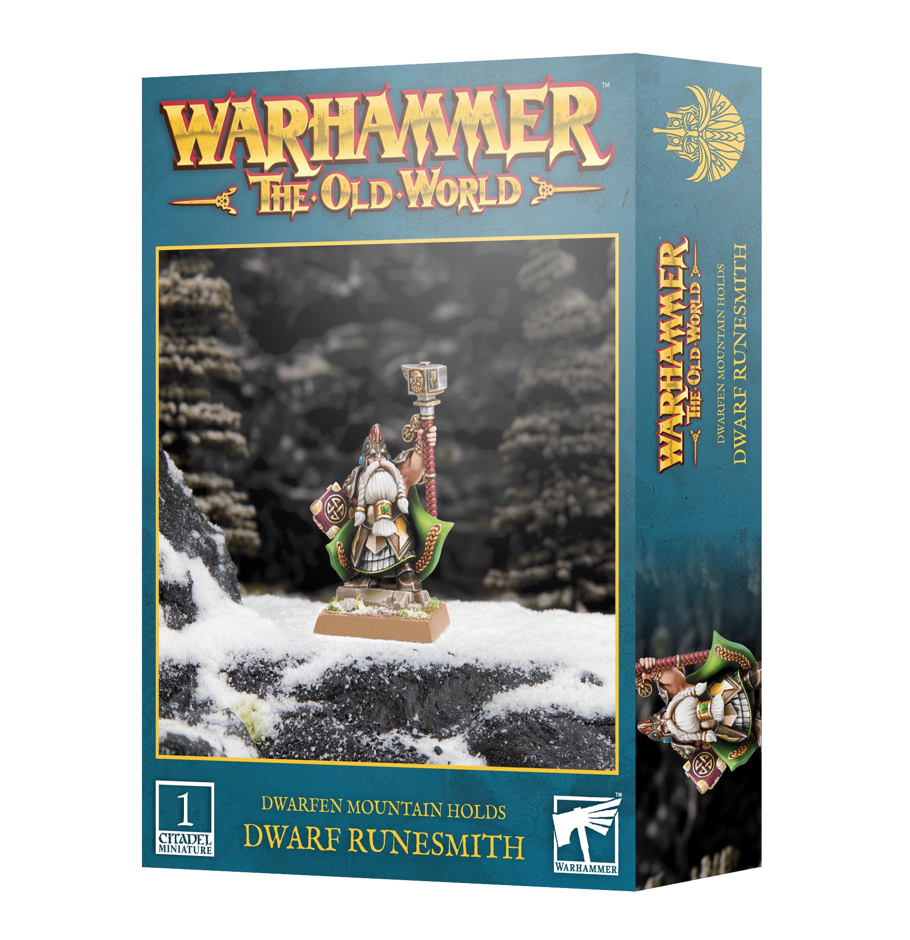 WARHAMMER : THE OLD WORLD : DWARFEN MOUNTAIN HOLDS : DWARF RUNESMITH | Boutique FDB