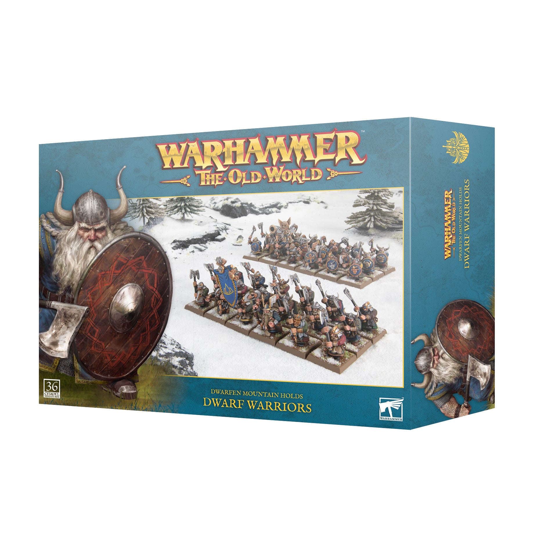 WARHAMMER : THE OLD WORLD : DWARFEN MOUNTAIN HOLDS : DWARF WARRIORS | Boutique FDB