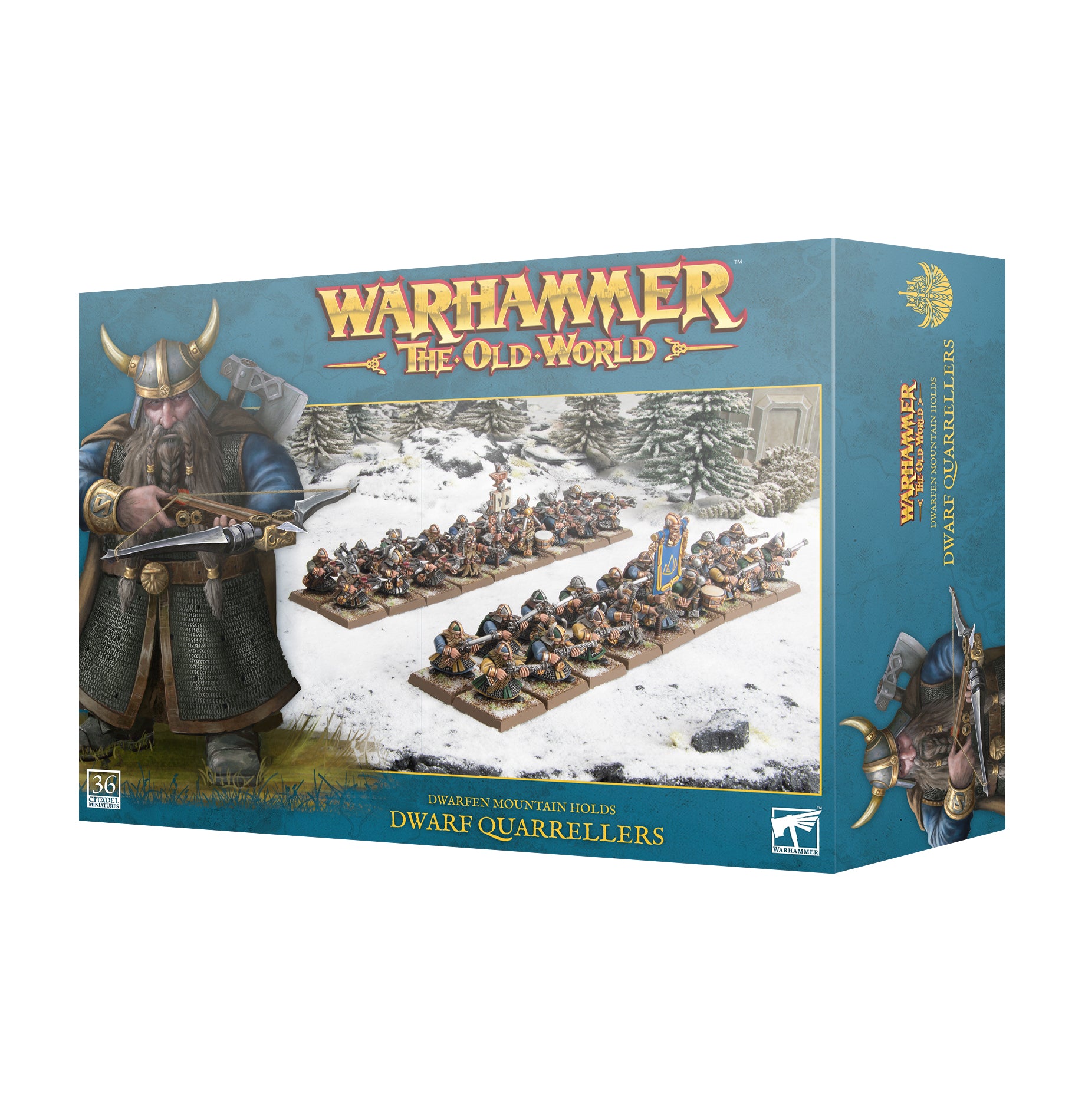 WARHAMMER : THE OLD WORLD : DWARFEN MOUNTAIN HOLDS : DWARF QUARRELLERS | Boutique FDB