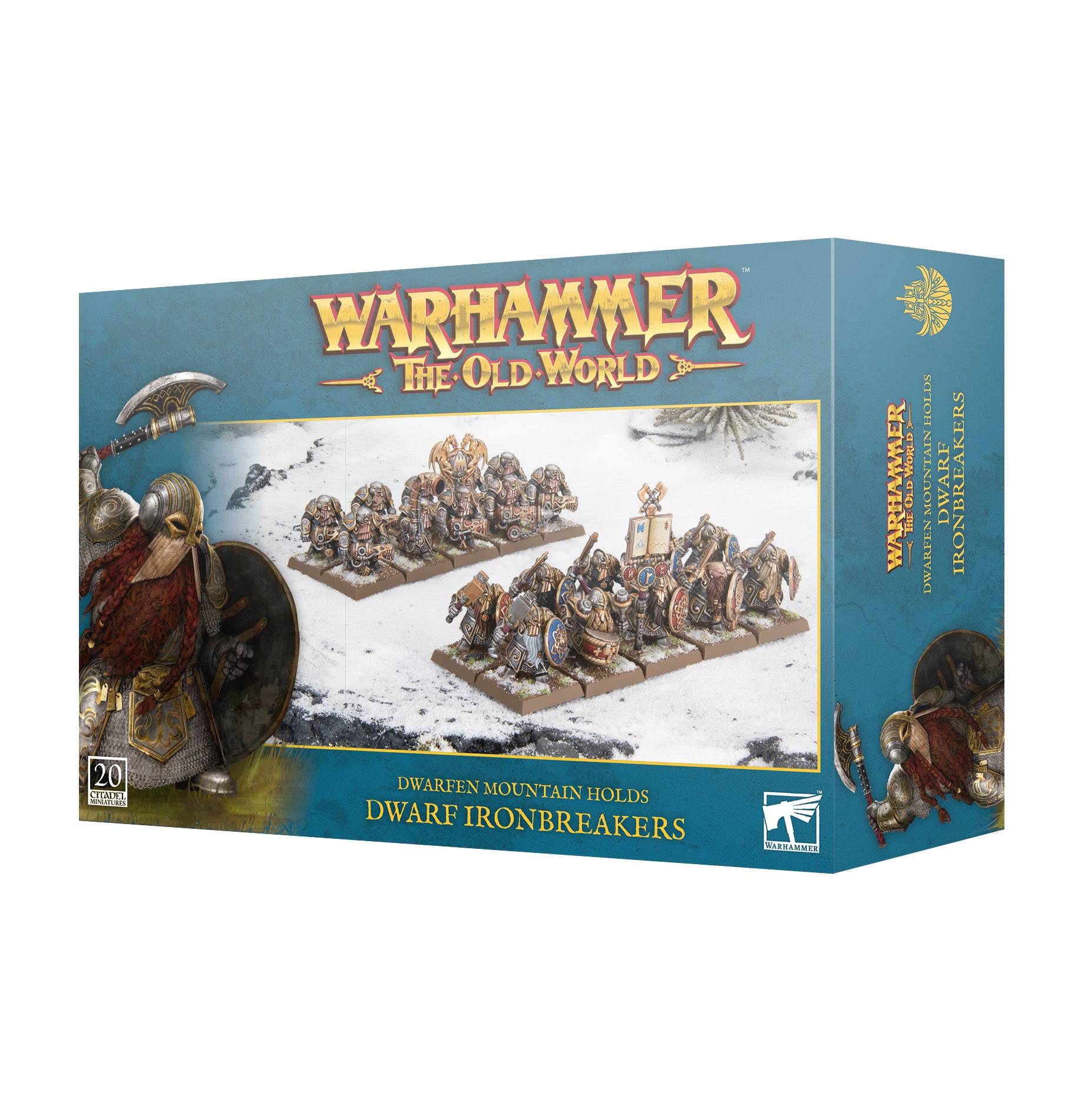 WARHAMMER : THE OLD WORLD : DWARF IRONBREAKERS | Boutique FDB