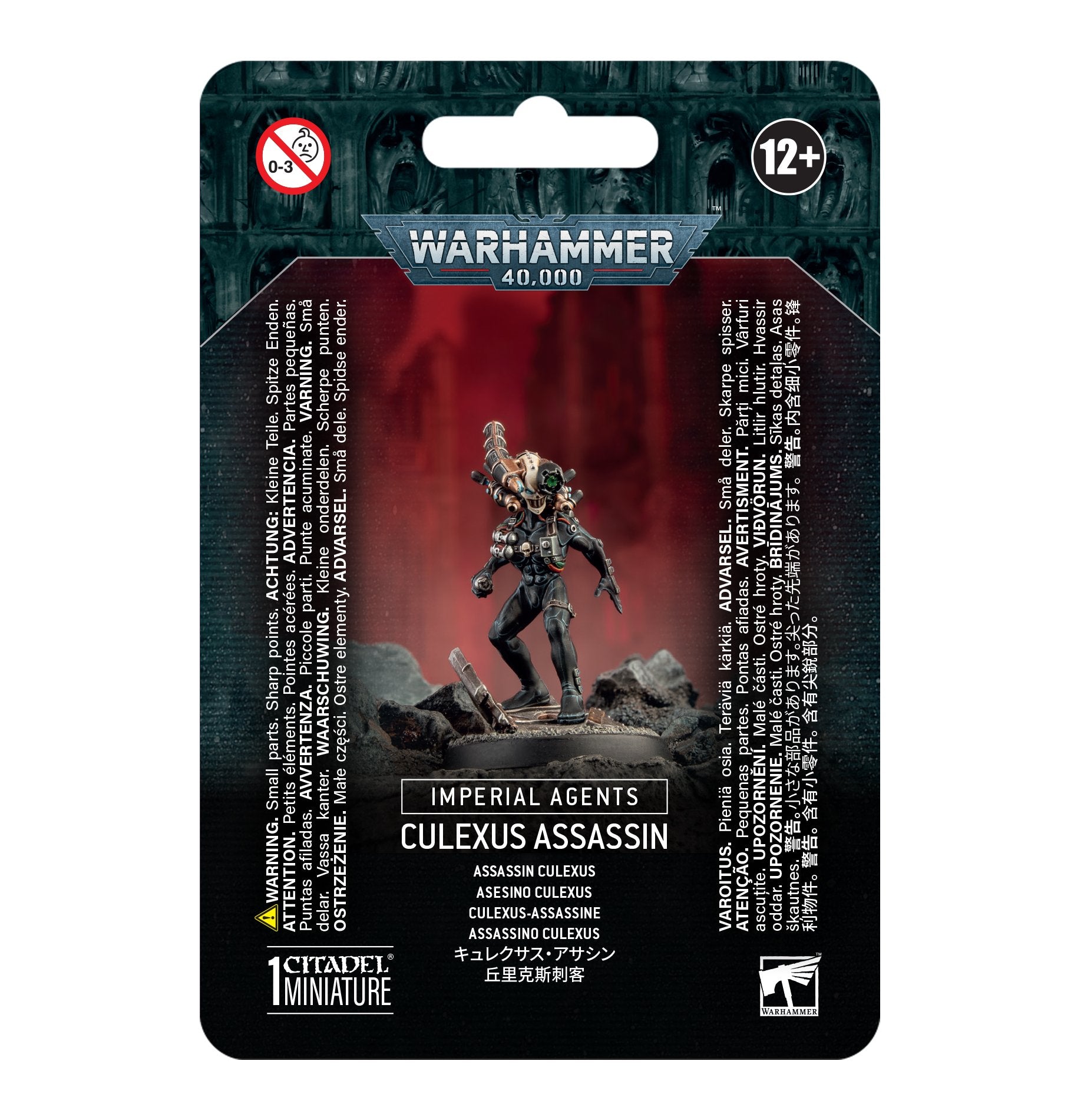 Warhammer 40k : Imperial Agents : Culexus Assassin | Boutique FDB