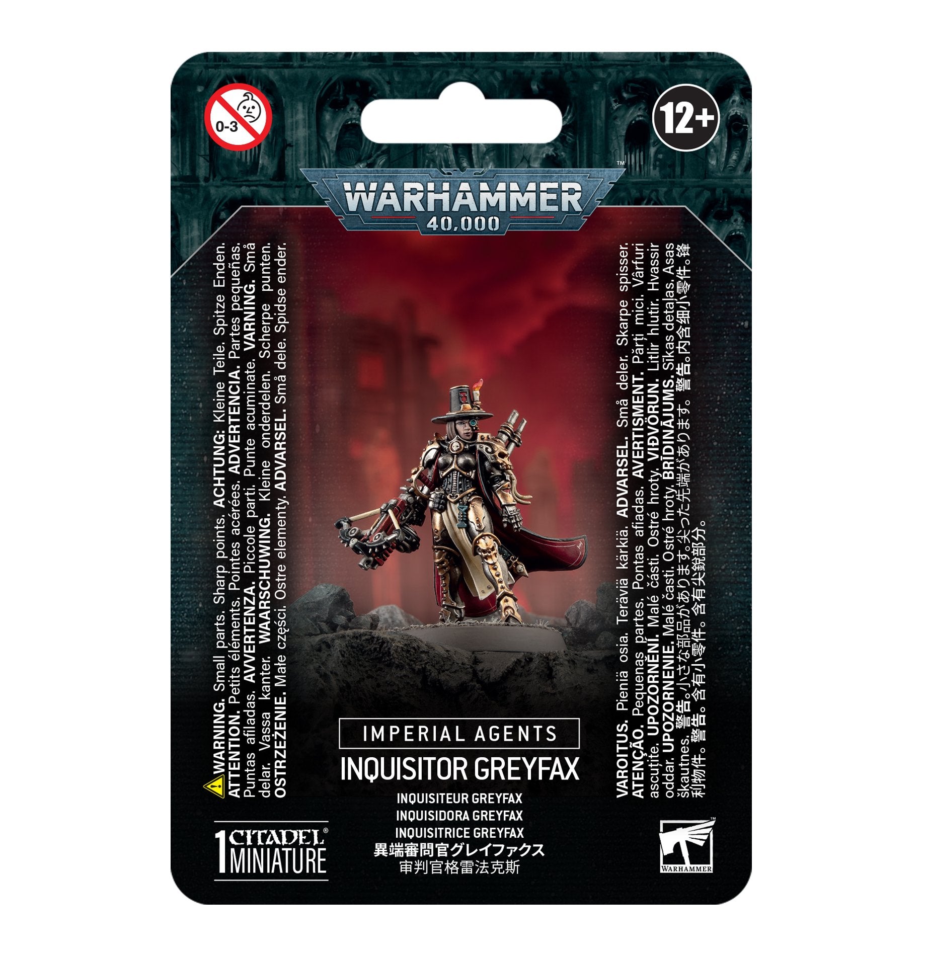 Warhammer 40k : Imperial Agents : Inquisitor Greyfax | Boutique FDB