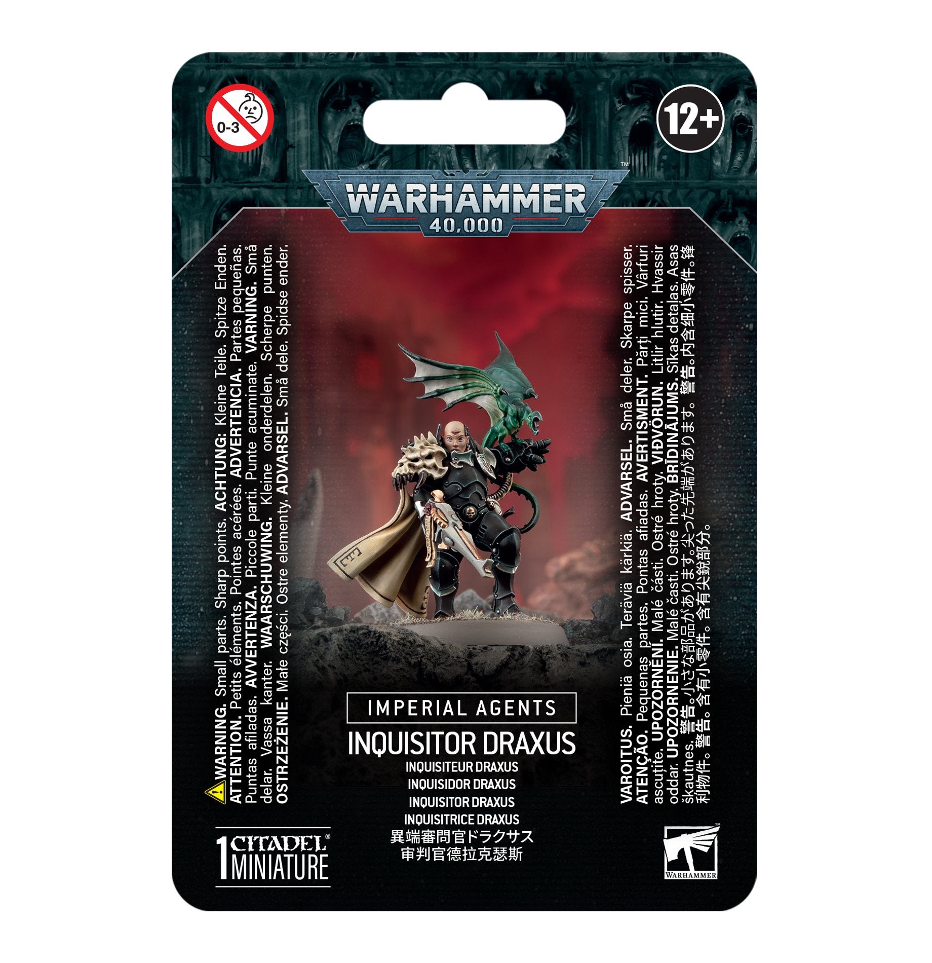 Warhammer 40k : Imperial Agents : Inquisitor Draxus | Boutique FDB