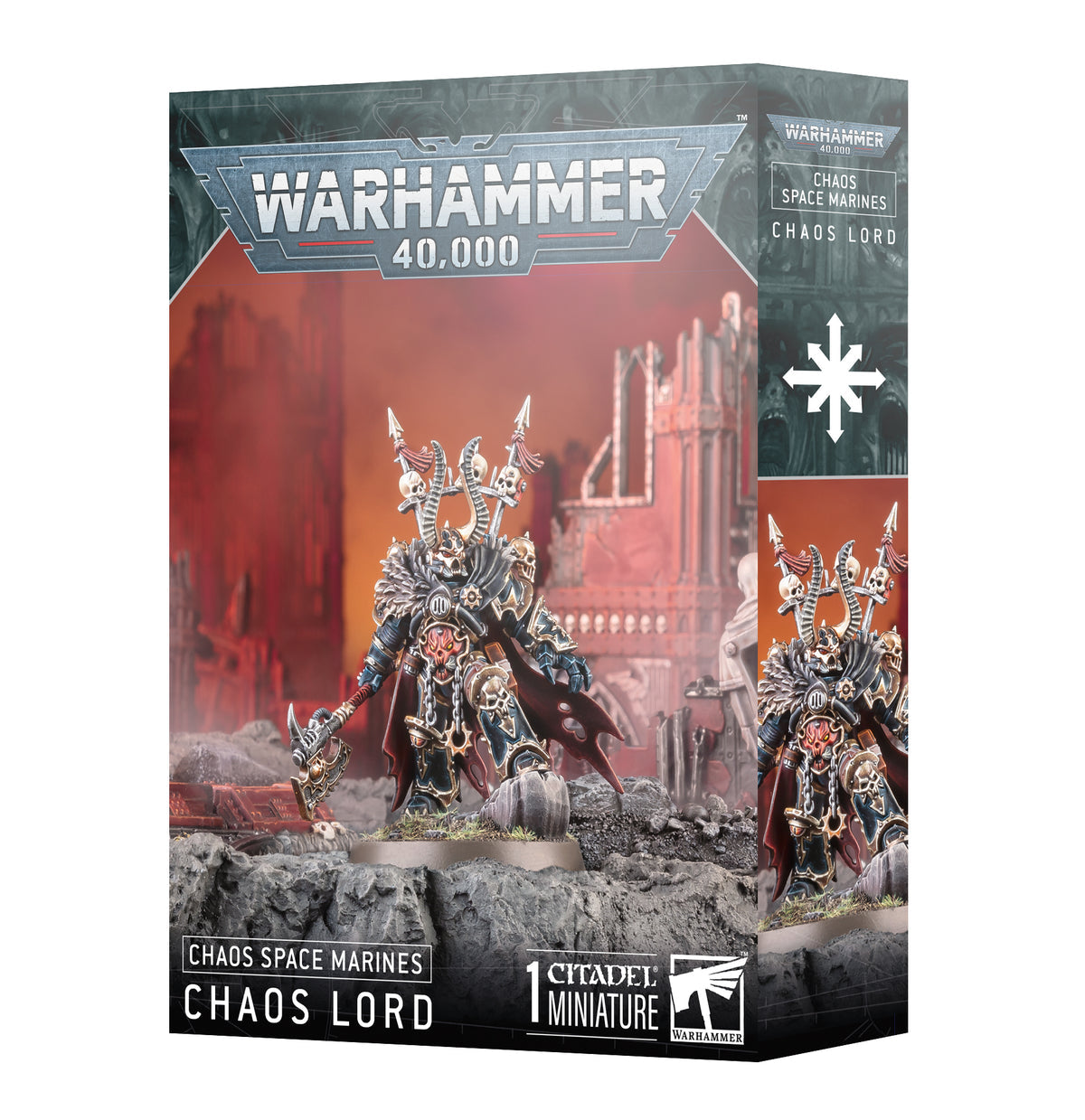 WARHAMMER 40K: CHAOS SPACE MARINES - CHAOS LORD | Boutique FDB