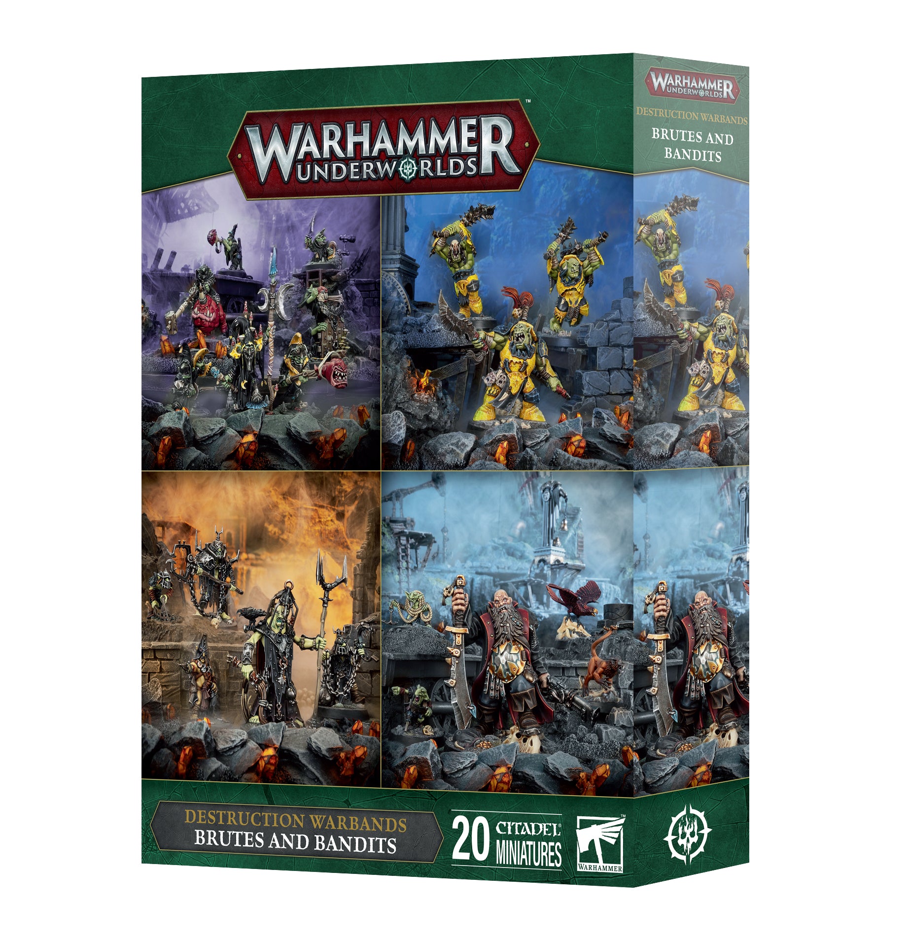 Warhammer Underworlds: Destruction Warbands: Brutes and Bandits | Boutique FDB