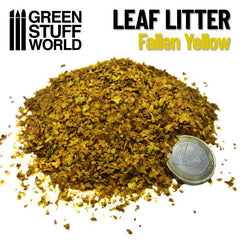 Green Stuff World : Leaf Litter - Fallen Yellow | Boutique FDB