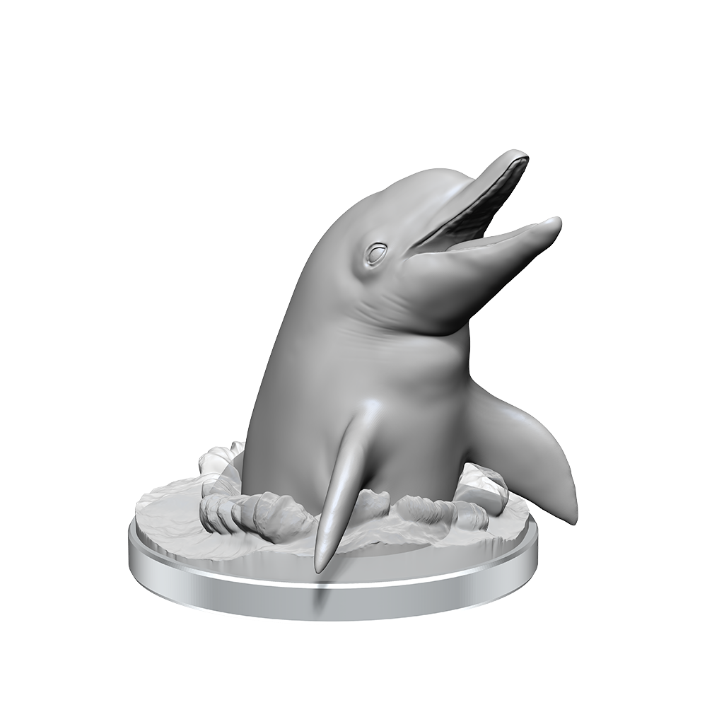 Wizkids : Unpainted Miniatures - Wave 14 - Dolphins | Boutique FDB