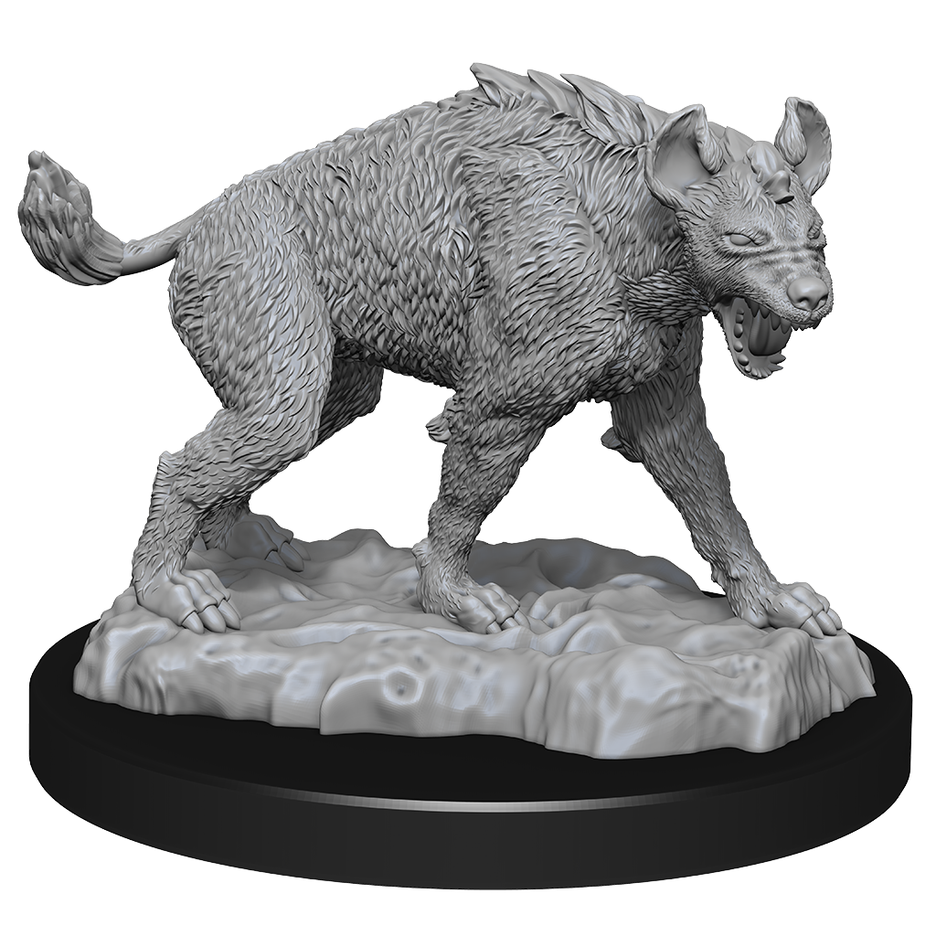 Wizkids : Unpainted Miniatures - Wave 14 - Hyenas | Boutique FDB