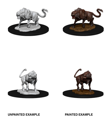 Dungeons & Dragons : Unpainted Miniatures - Wave 12 - Leucrotta | Boutique FDB