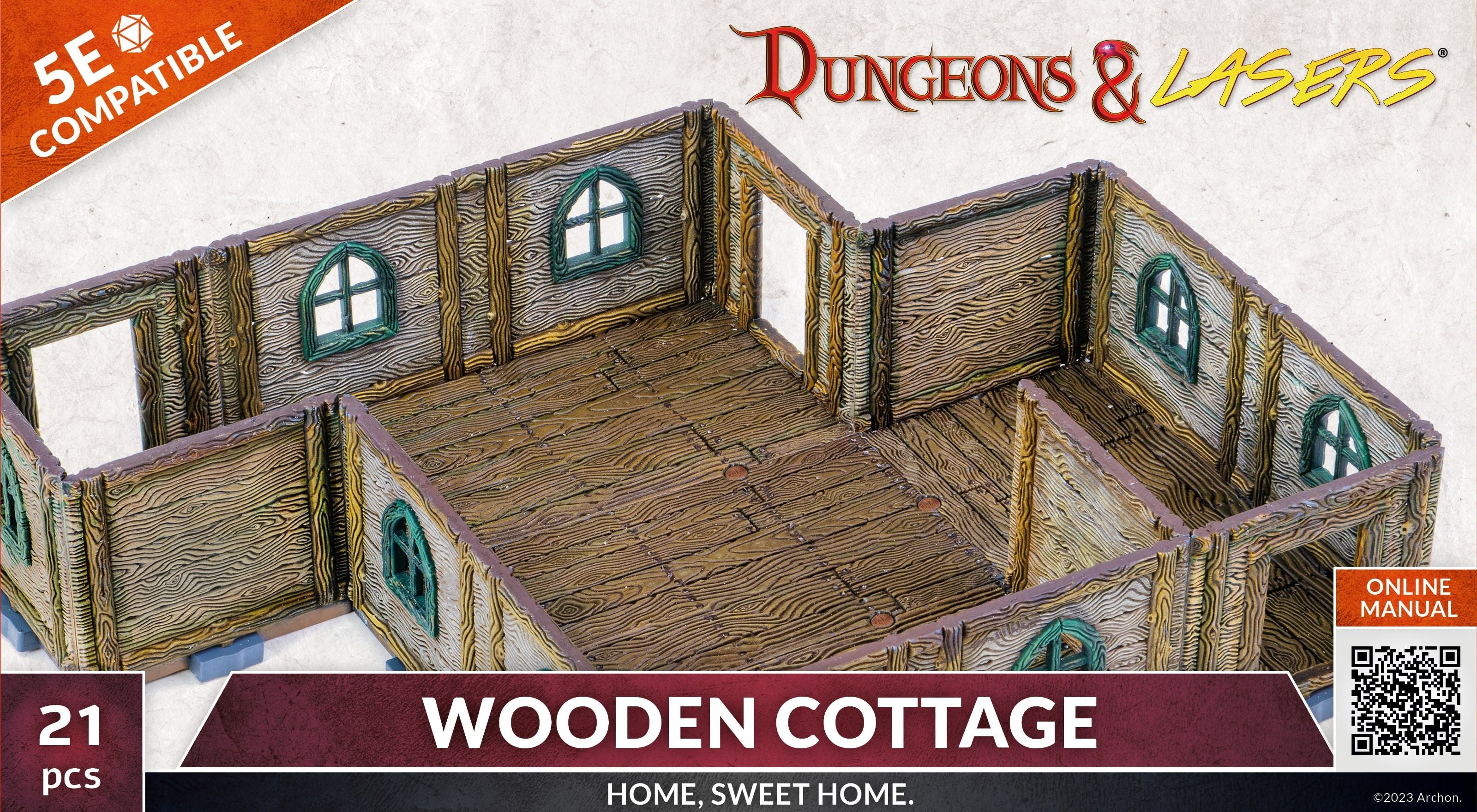 Dungeons & Lasers: Wooden Cottage | Boutique FDB