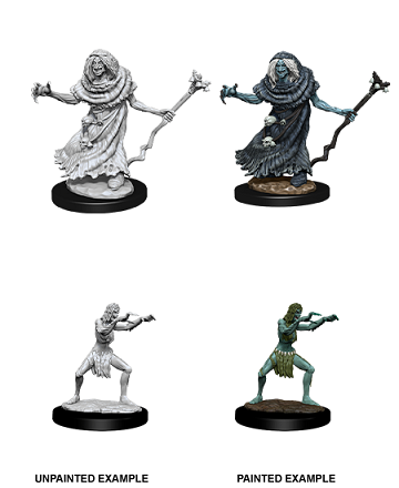 Dungeons & Dragons : Unpainted Miniatures - Wave 12 - Sea Hag & Bheur Hag | Boutique FDB