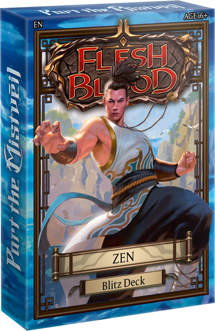 Flesh and Blood : Part the Mistveil - Blitz Deck - Zen | Boutique FDB