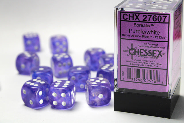 BOREALIS 12D6 PURPLE/WHITE 16MM | Boutique FDB