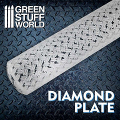 Green Stuff World : Rolling Pin - Diamond Plate | Boutique FDB