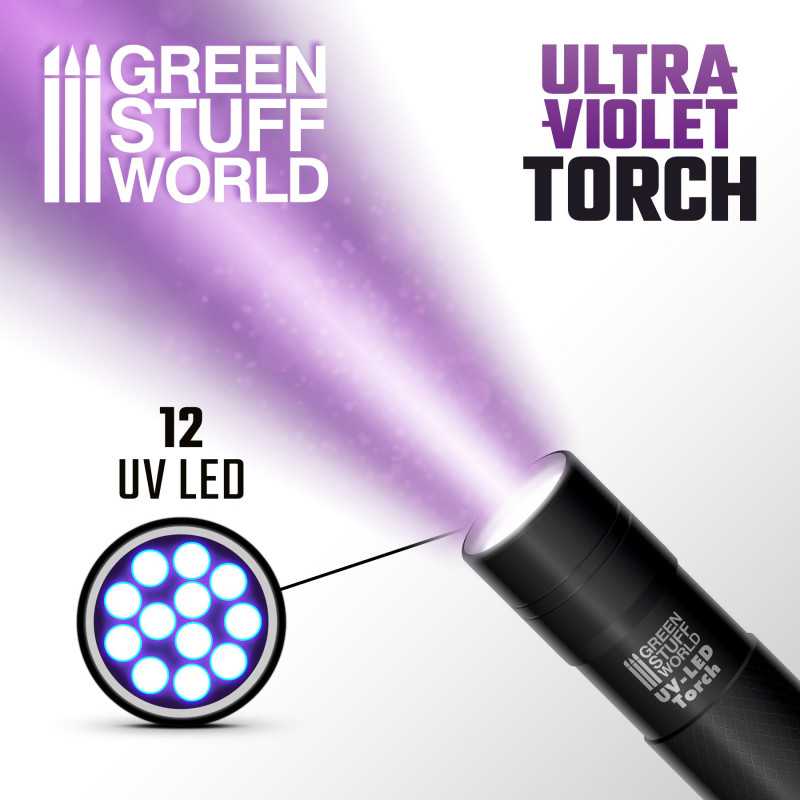 Green Stuff World : Ultraviolet Light Torch | Boutique FDB