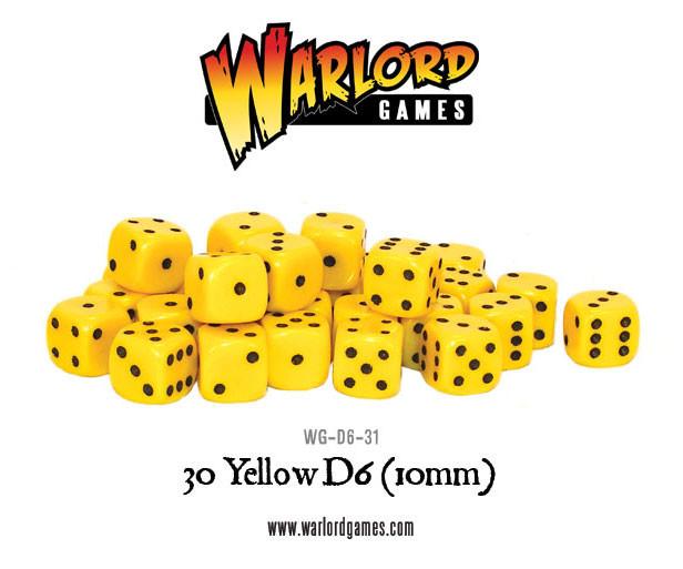 30 Yellow D6 (10mm) | Boutique FDB