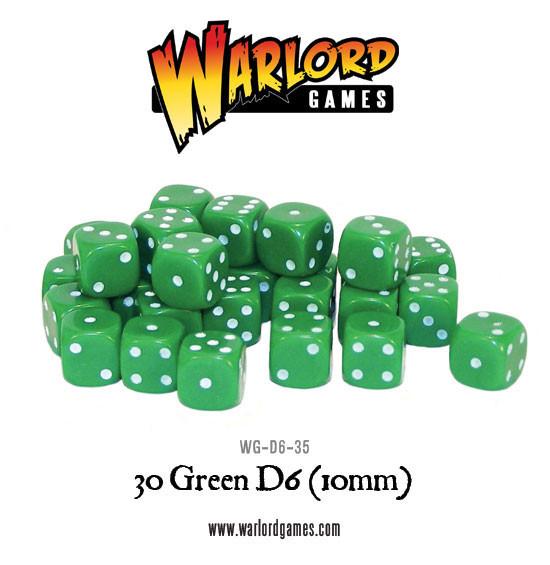 30 Green D6 (10mm) | Boutique FDB