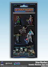 Starfinder Minis : Iconics Heroes Set 2 | Boutique FDB