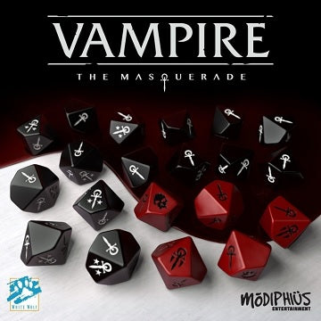 Vampire: The Masquerade Dice Set | Boutique FDB