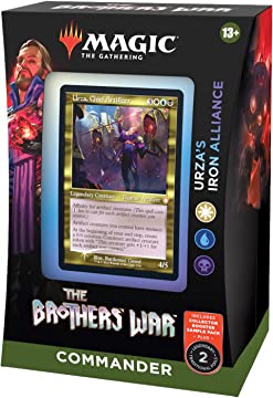 Mtg : The Brothers' War - Commander Deck - Urza's Iron Alliance | Boutique FDB