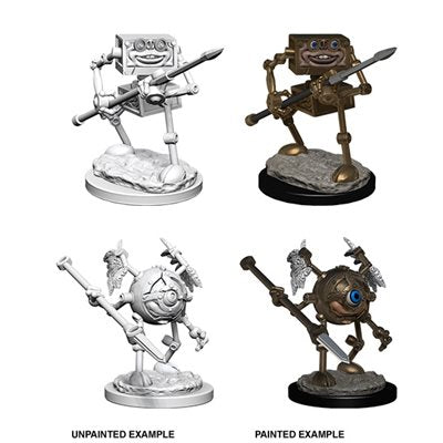 Dungeons & Dragons : Unpainted Miniatures - Wave 6 - Monodrone & Duodrone | Boutique FDB