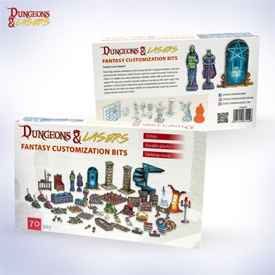 Dungeons & Lasers: Miniatures - Fantasy Customization Bits | Boutique FDB