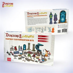 Dungeons & Lasers: Miniatures - Fantasy Customization Bits | Boutique FDB