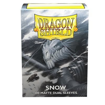 Dragon Shield Matte Sleeves - Dual - Snow White (100) | Boutique FDB